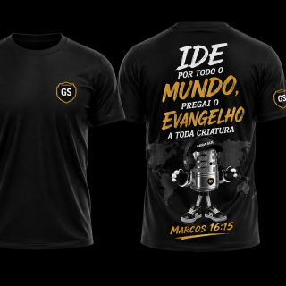 Breve Camiseta Rádio Gera Sul - Ide por Todo o Mundo